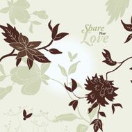 Love Flowers Card N2