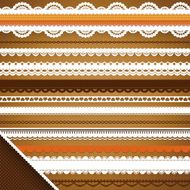 Scrapbooking Set Ornate ribbons