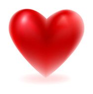 Red Heart Shape N10