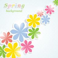 Spring background N34