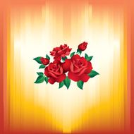 Background with roses N9