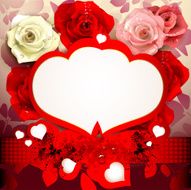 Background with roses N10