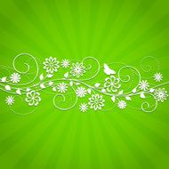 Floral background N929
