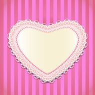 Valentines Day card Vintage background with place for your text