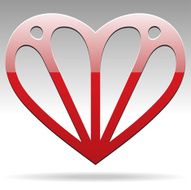 abstract shape heart