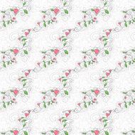 Seamless background with hearts N18