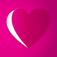 Paper heart N13