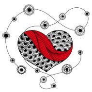 Heart on a string