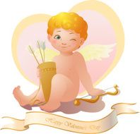The seated Cupid