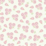 retro flower seamless N4