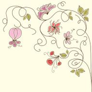 Floral background N931
