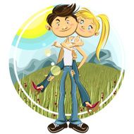 Spring Valentine Couple