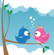 birds on a branch N3