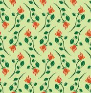 rose seamless pattern N21