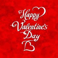 HAPPY VALENTINES DAY hand lettering - handmade calligraphy vector N12