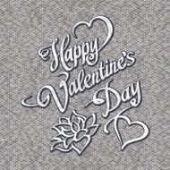 HAPPY VALENTINES DAY Hand Lettering Handmade Calligraphy Vector N5