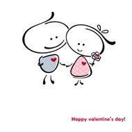 Valentine card N72