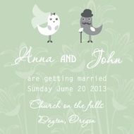 Wedding Invitation Card N88