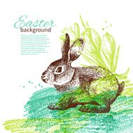 Vintage Easter background