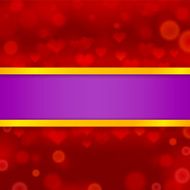 Ribbon on background
