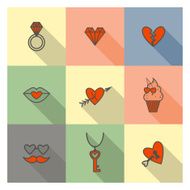 Happy Valentines Day Icons N580