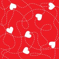 Happy Valentines Day Seamless vector pattern N3
