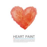 Art paint heart