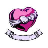 Heart tattoo N10