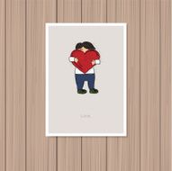 valentine's day greeting card N76
