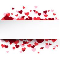 Valentine&#039;s background with pink hearts N4