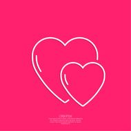 Lettering St Valentine Day