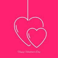 Lettering St Valentine Day N2