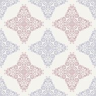 Seamless with vintage floral pattern N196