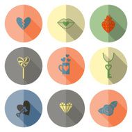 Happy Valentines Day Icons N584
