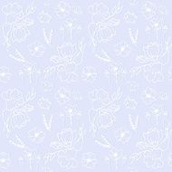 Flower hand-drawn sketch for your design N4