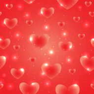 Hearts for Valentines Day Background Design N2