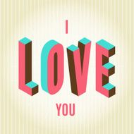 Happy valentines day card I love you N3