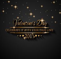 Happy Valentine&#039;s Day background with lovely Hearts N7