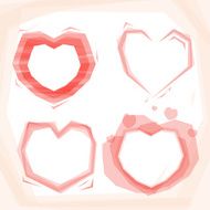 Heart frame set