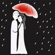 couple under umbrella N2