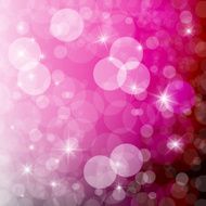Pink Blurred Bokeh Background