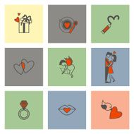 Happy Valentines Day Icons N586