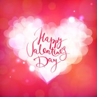 Happy Valentine&#039;s Day vector card N7