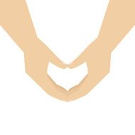 Hands Showing Heart