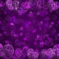 background of hearts N10