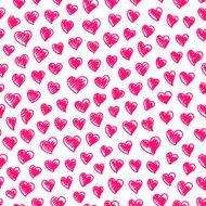 Seamless pattern with hearts N98