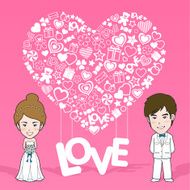 Wedding Invitation Card Valentine Card