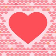 Abstract Love Heart Background