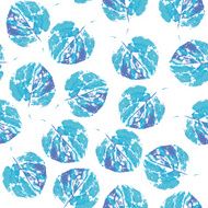 beautiful pattern of colorful leaves painted in watercolor N2