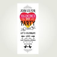 Invitation Valentine&#039;s Day N17
